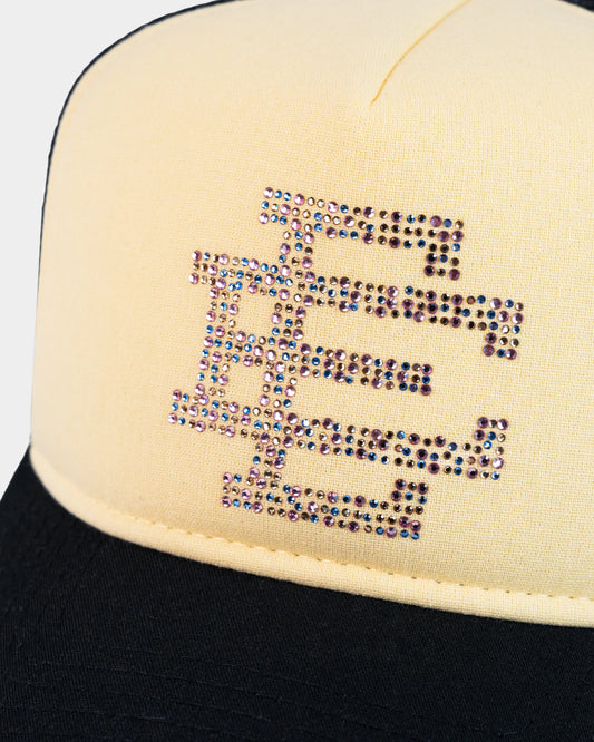 Eric Emanuel Swarovski Trucker Black