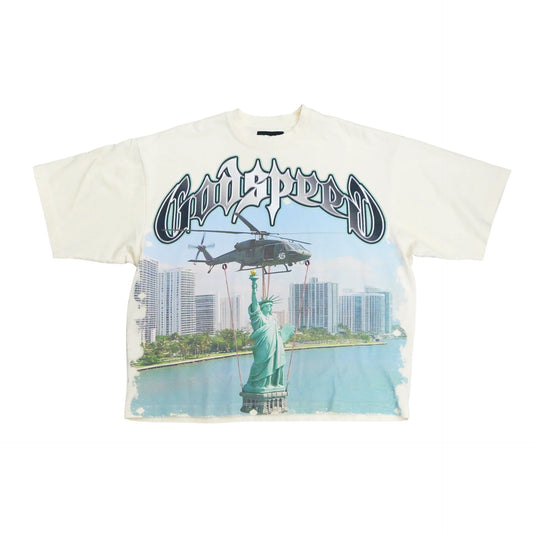 Godspeed JFK to MIA Tee Bone