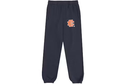 Eric Emanuel Basic Sweatpant Flare Ebony With Orange
