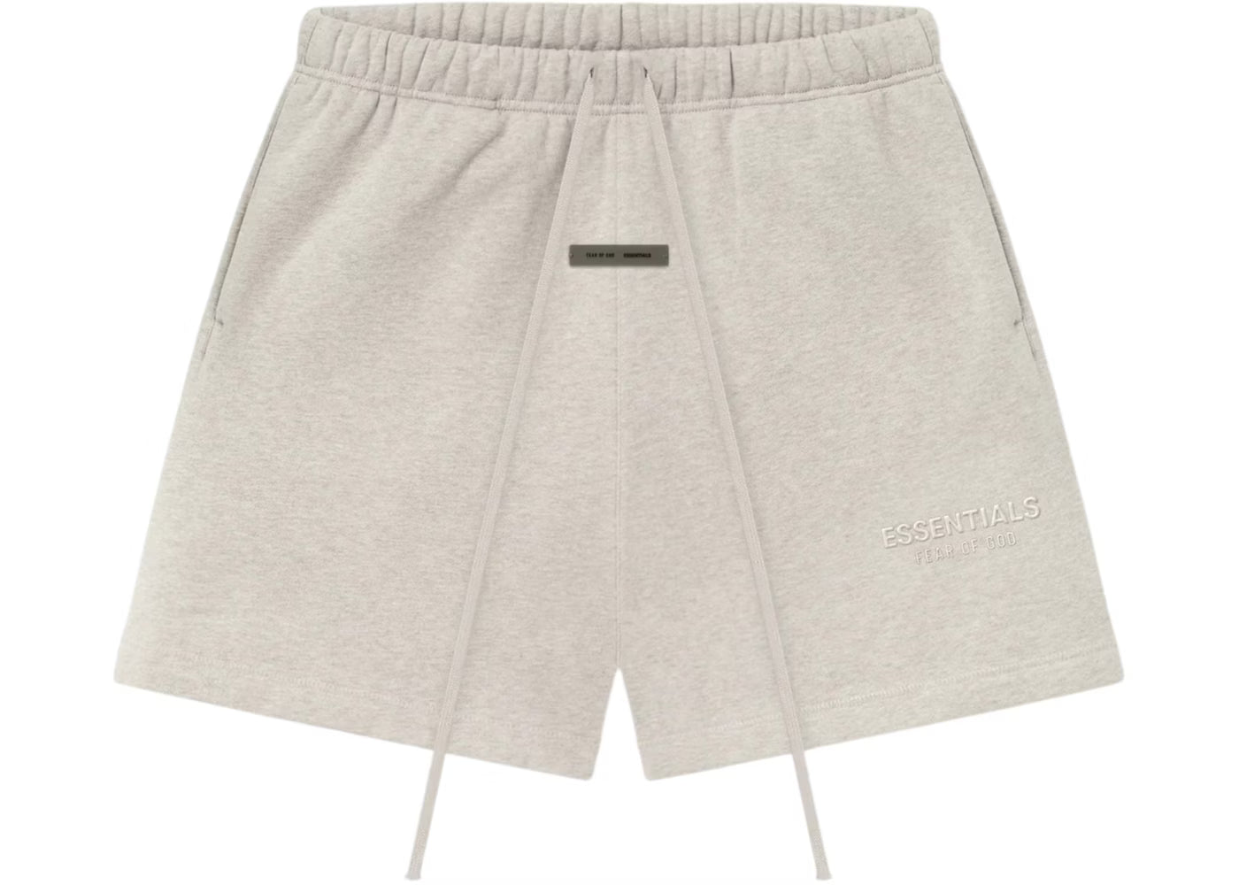 Fear of God Heather Stone Soccer Fleece Sweat Shorts