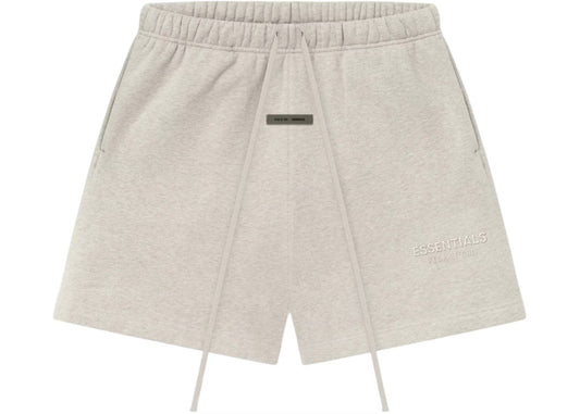 Fear of God Heather Stone Soccer Fleece Sweat Shorts