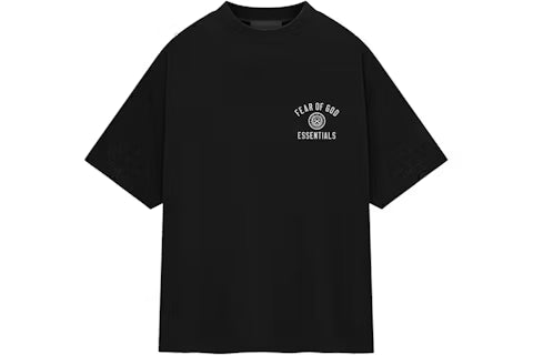 Fear of God Essentials Black University Crew Neck T-Shirt