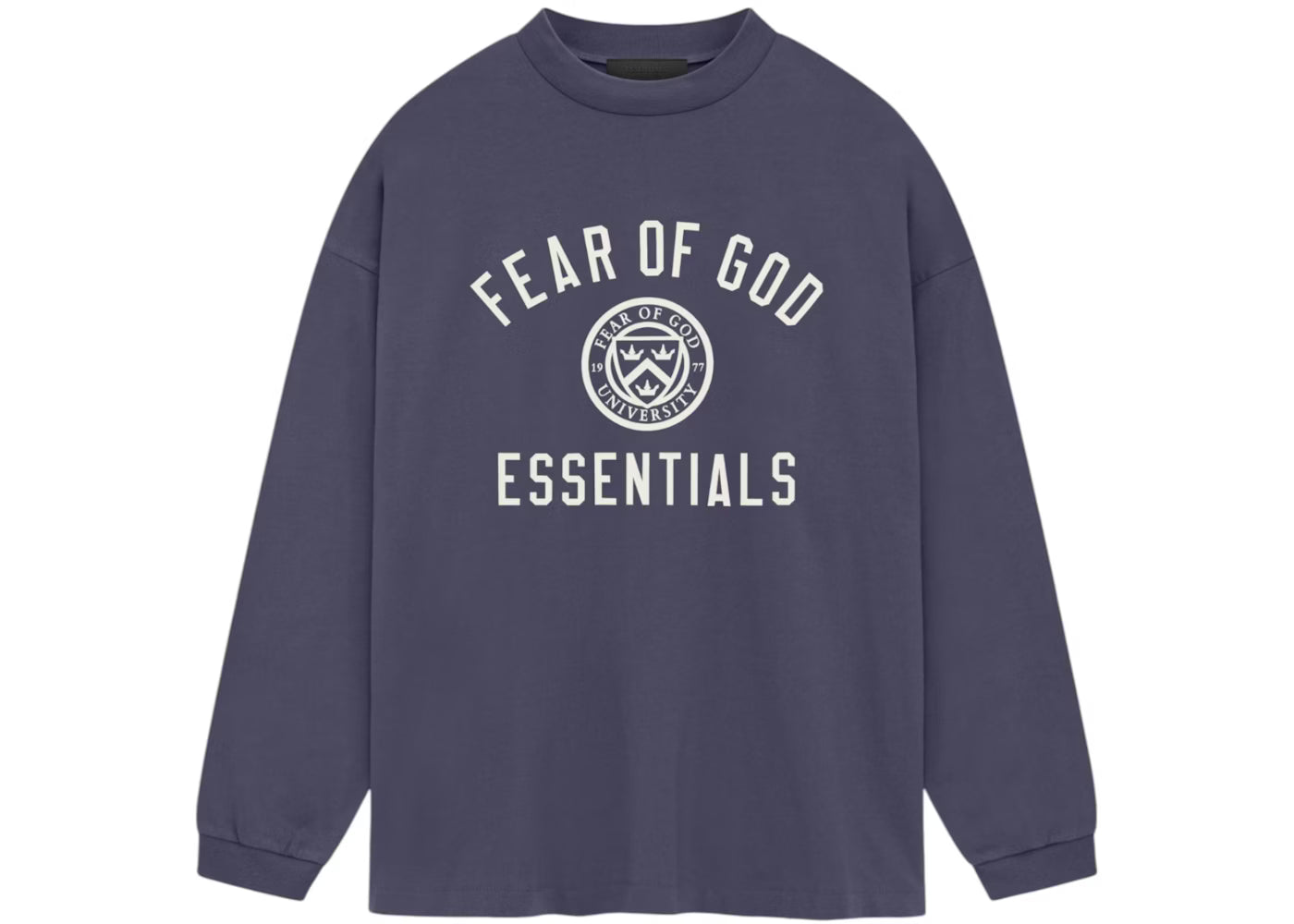 Essentials Jersey Long Sleeve Tee Marine