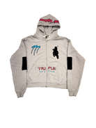 Triple Sevens Moto Vice Hoodie Grey-Empxre Boutique