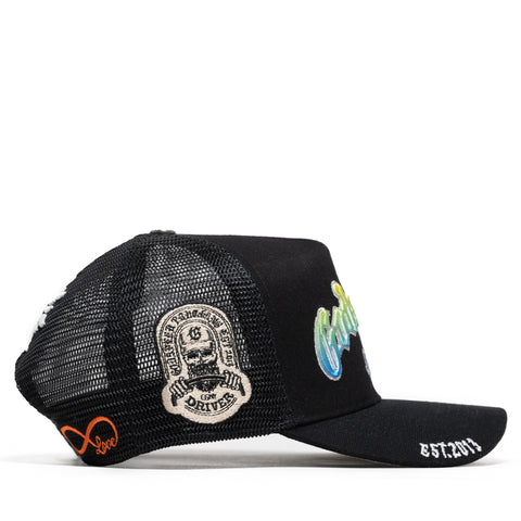 Godspeed Gradient Trucker Hat Blue Breeze-Empxre Boutique