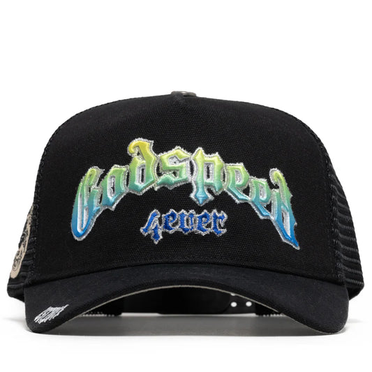 Godspeed Gradient Trucker Hat Blue Breeze-Empxre Boutique