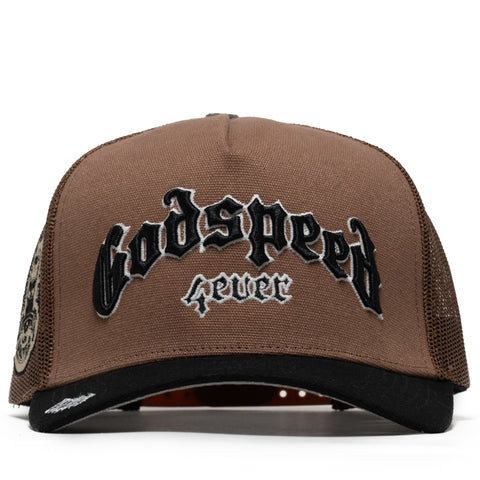Godspeed Trucker Hat Black Taupe-Empxre Boutique