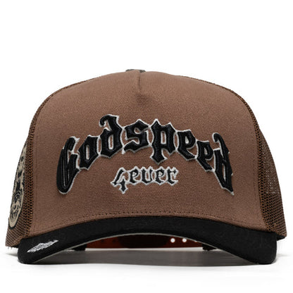 Godspeed Trucker Hat Black Taupe-Empxre Boutique