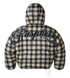 GV Gallery Raspberry Hills Plaid Puffer-Empxre Boutique