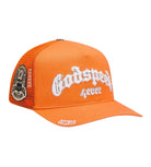 Godspeed Forever Citrus Trucker Hat Orange-Empxre Boutique