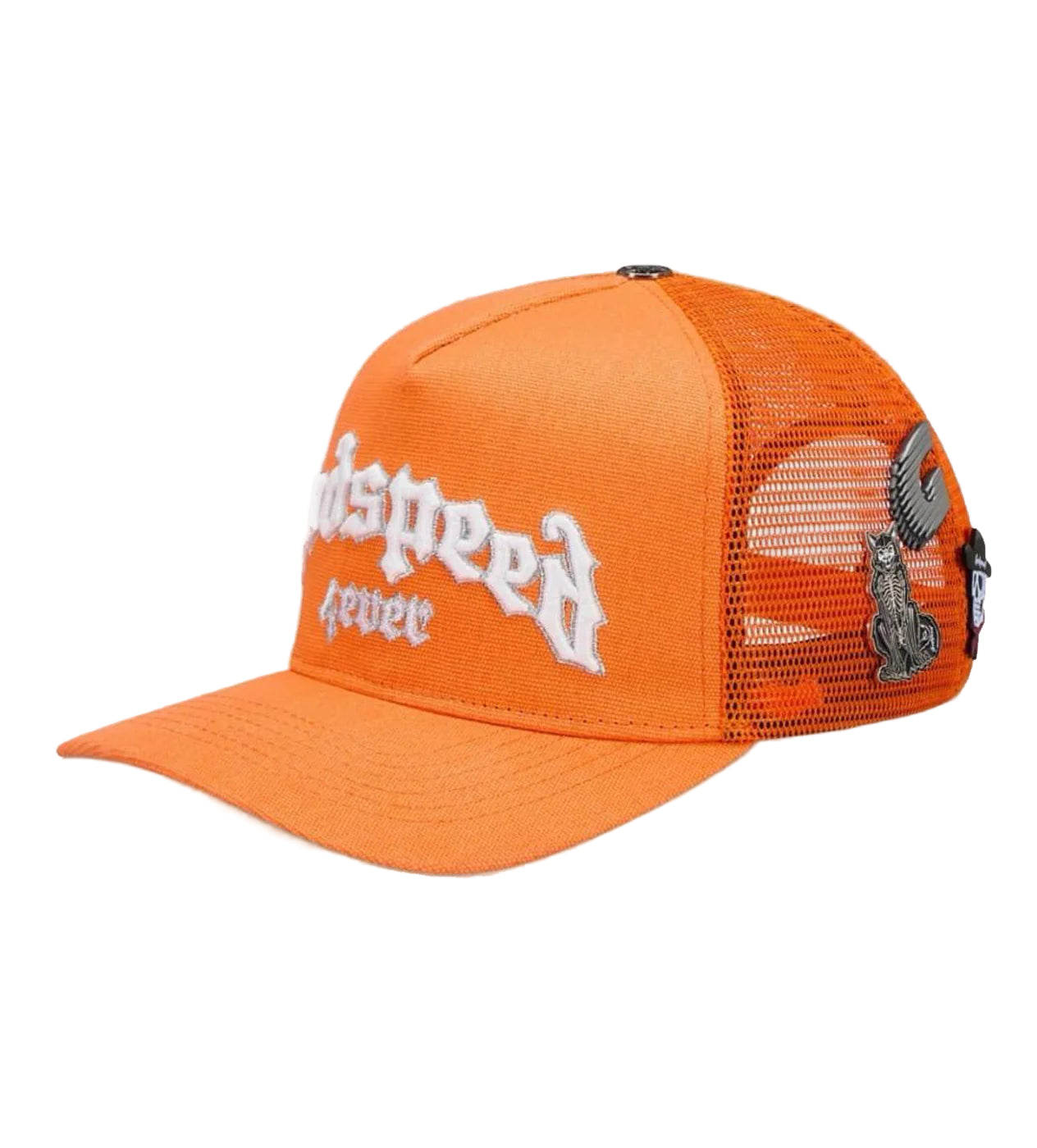 Godspeed Forever Citrus Trucker Hat Orange-Empxre Boutique