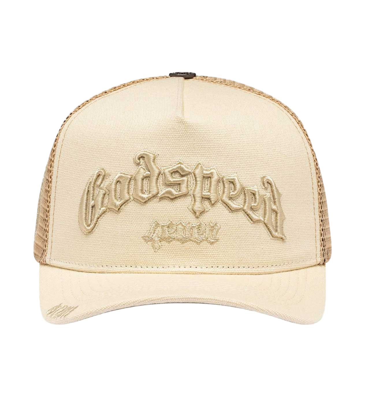 Godspeed Forever Trucker Hat Bone-Empxre Boutique