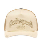Godspeed Forever Trucker Hat Bone-Empxre Boutique