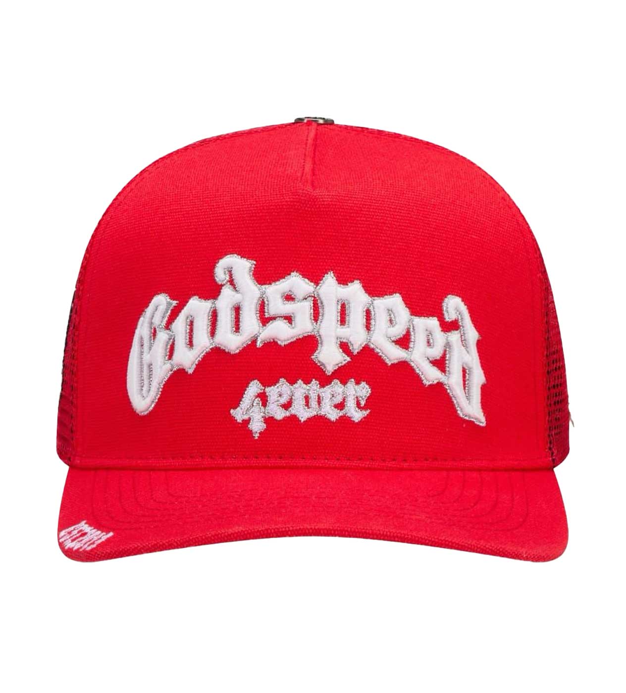 Godspeed Forever Trucker Hat Red-Empxre Boutique
