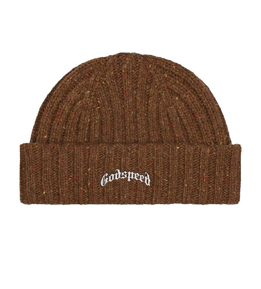 Godspeed OG Logo Beanie Brown