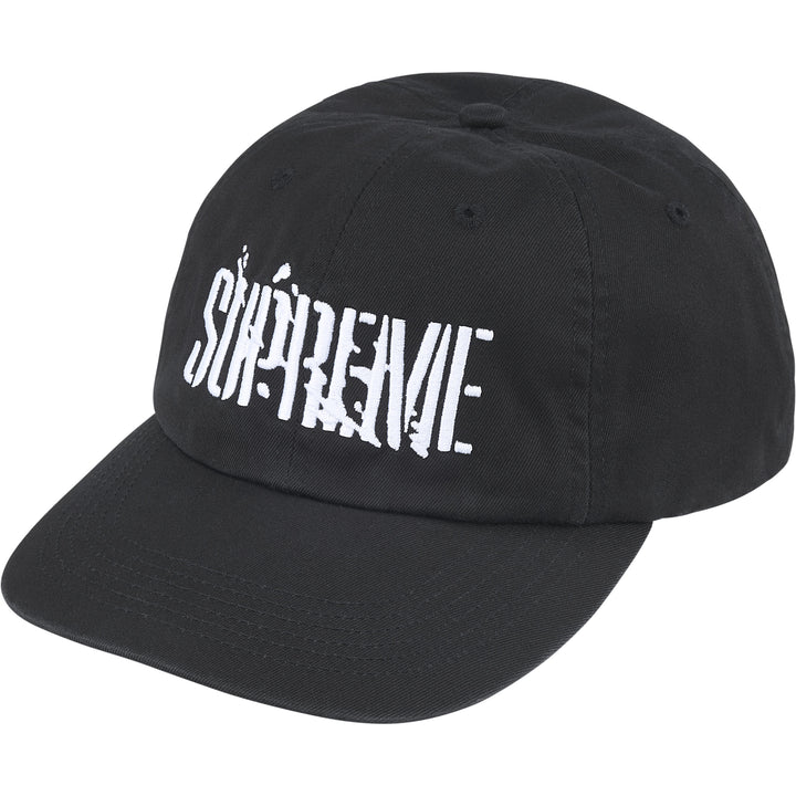 Supreme Splatter 6-Panel Hat Black