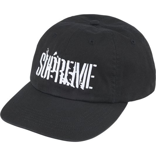 Supreme Splatter 6-Panel Hat Black