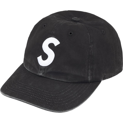 Supreme Pigment Coated 2-Tone S Logo 6-Panel Black-Empxre Boutique
