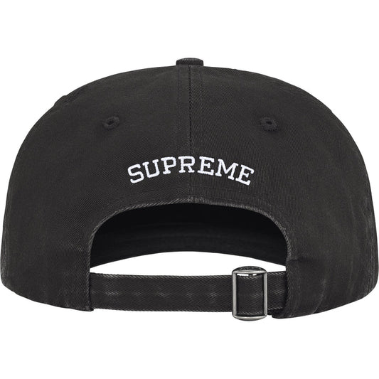 Supreme Pigment Coated 2-Tone S Logo 6-Panel Black-Empxre Boutique