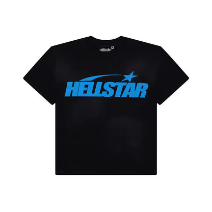 Hellstar Gel Tee Blue Black-Empxre Boutique