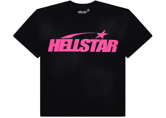 Hellstar Classic Tee Black Pink