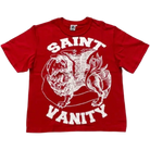 SAINT VANITY GRIFFIN RED WHITE TEE-Empxre Boutique