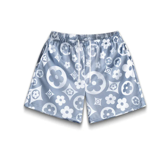 BRAVEST STUDIOS FLOWER GREY SHORT
