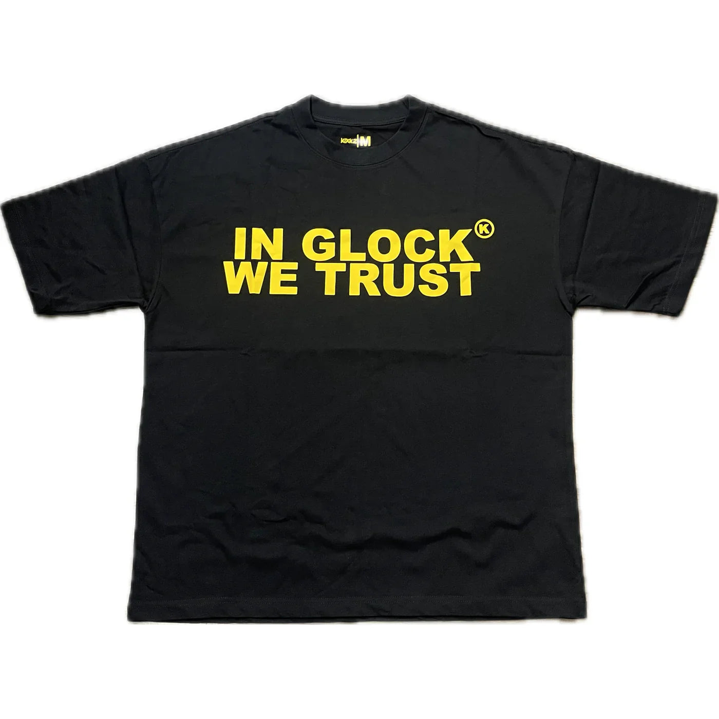 Kixkz Clothing In Glock We Trust Tee Black/Yellow-Empxre Boutique