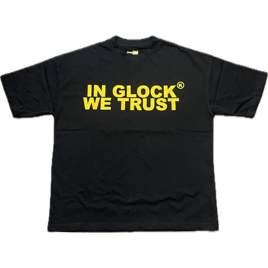 Kixkz Clothing In Glock We Trust Tee Black/Yellow
