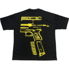 Kixkz Clothing In Glock We Trust Tee Black/Yellow-Empxre Boutique