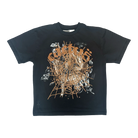 Sp5der x Travis Scott Airbrush T-shirt Black-Empxre Boutique