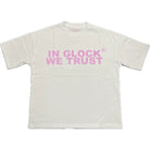 Kixkz Clothing In Glock We Trust White Pink Tee-Tees-Empxre Boutique