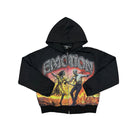 Mixed Emotion Last Dance Rhinestone Hoodie Black-Hoodies-Empxre Boutique
