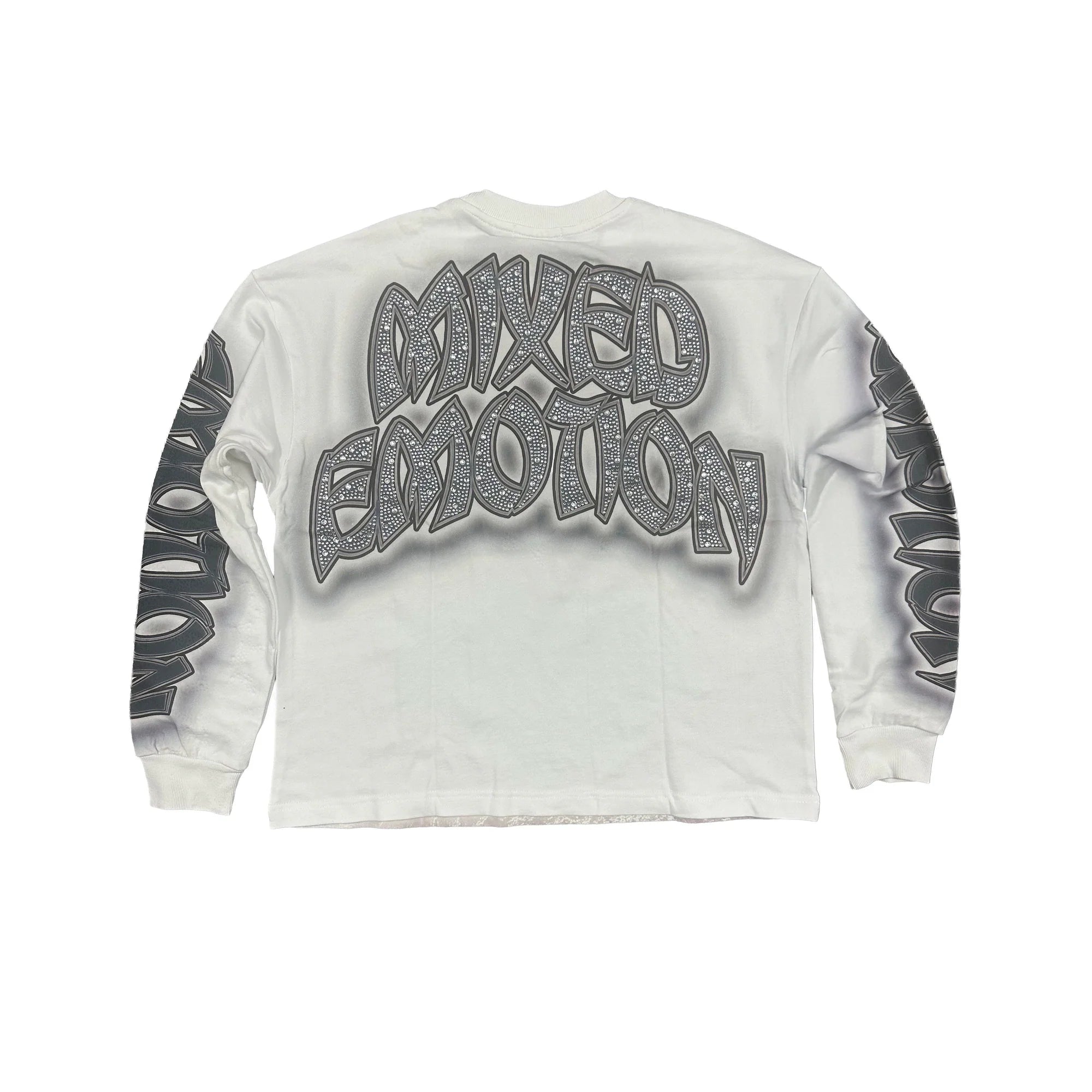 Mixed Emotion White Resurrection Long Sleeve-Long Sleeves-Empxre Boutique