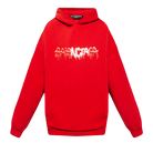 Balenciaga 2021 Slime Logo Hoodie Red-Empxre Boutique