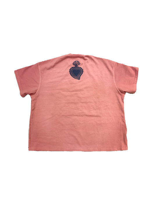 When Smoke Clears Diamond Tee Pink-Empxre Boutique