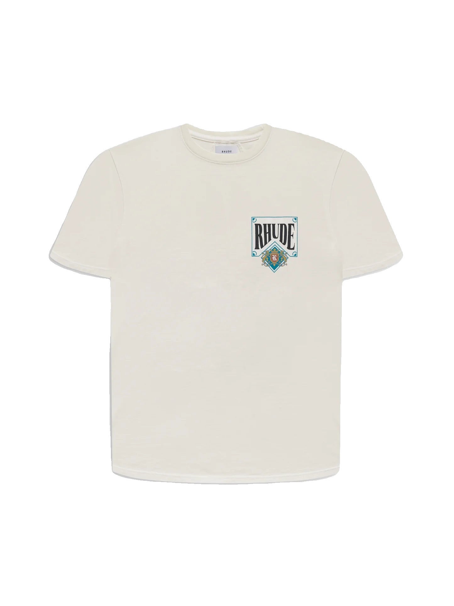 Rhude Card Tee Beige-Empxre Boutique