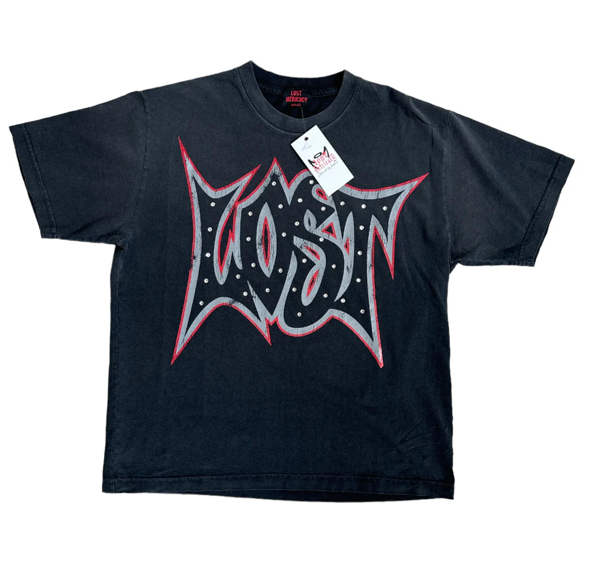 Lost Intricacy Lost Outline Tee Black-Empxre Boutique