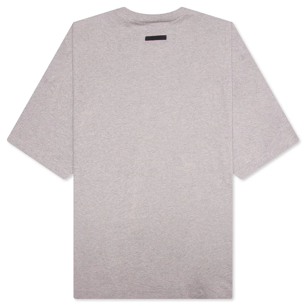 Essentials Jersey Crewneck Tee Dark Heather