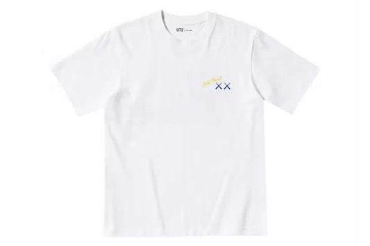 KAWS x Warhol Graphic Tee White/Blue