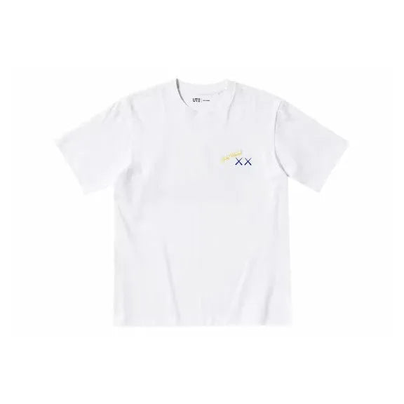 KAWS x Warhol Graphic Tee White/Blue-Empxre Boutique