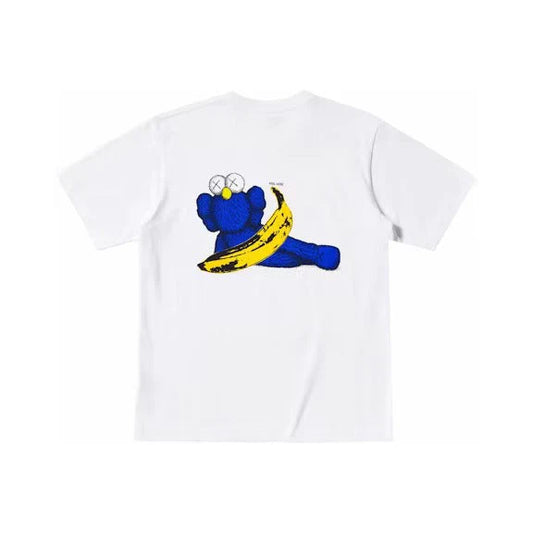 KAWS x Warhol Graphic Tee White/Blue