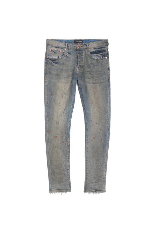 Purple Brand Indigo Oil Repair Jeans