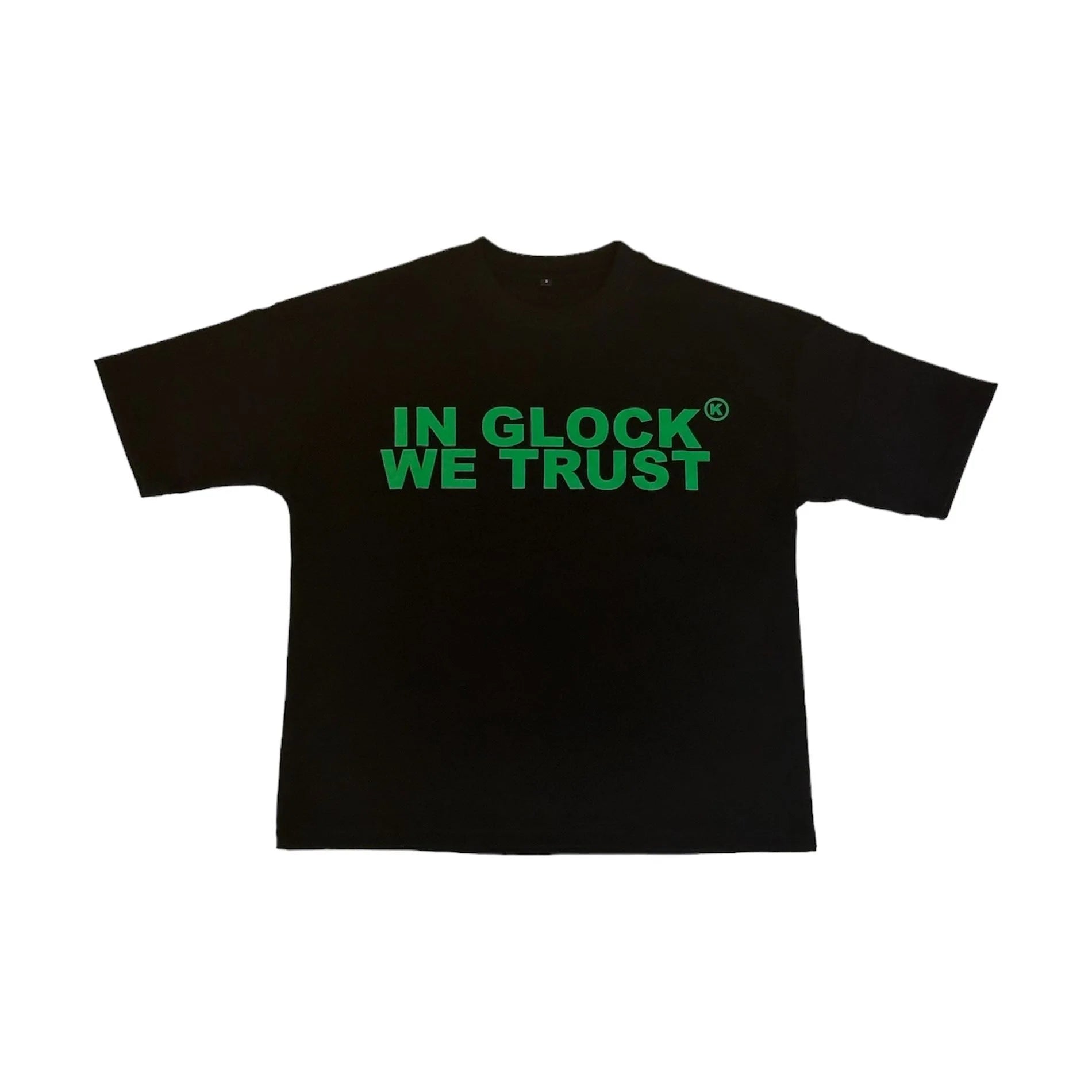 Kixkz Clothing In Glock We Trust Tee Black/Green-Empxre Boutique