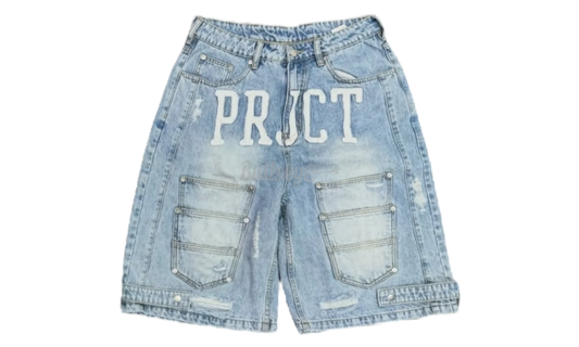 Project Capri Triple Pocket Blue Jorts