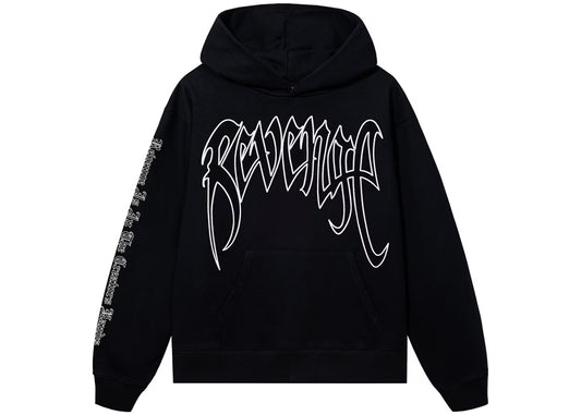 Revenge XXXTentacion Kill Outline Hoodie Black/White