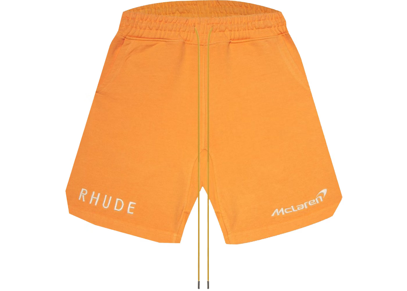 Rhude Terry Trackside McLaren Shorts Orange