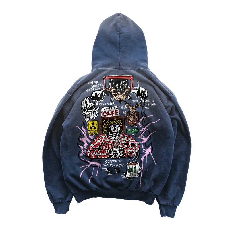 Warren Lotus	Roadside Coffee Hoodie Faded Peony