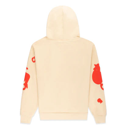 Sp5der Cream Beluga Hoodie
