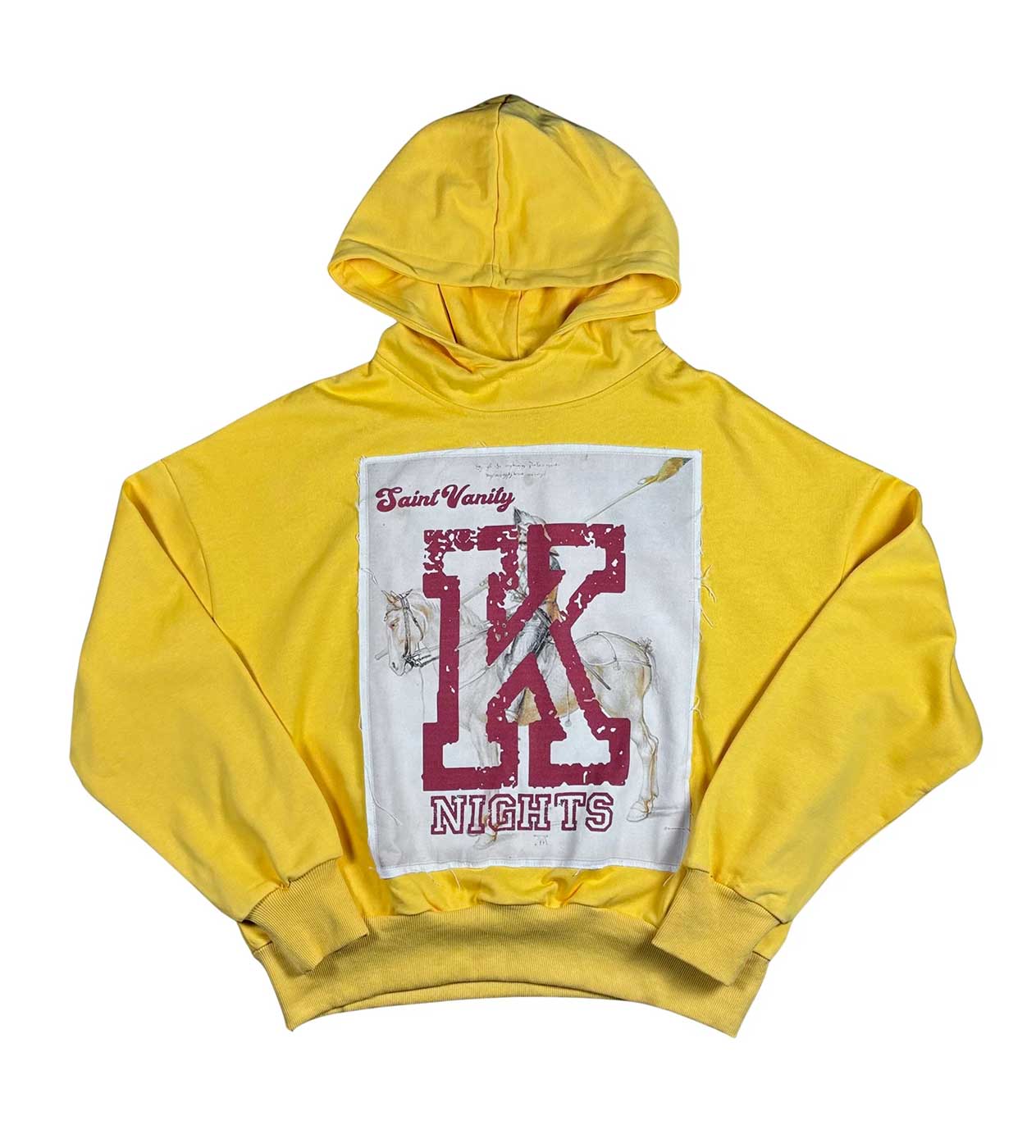 Saint Vanity Saint Knight Hoodie Yellow-Empxre Boutique